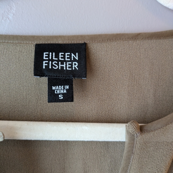 Eileen Fisher S Silk Top - Picture 5 of 10